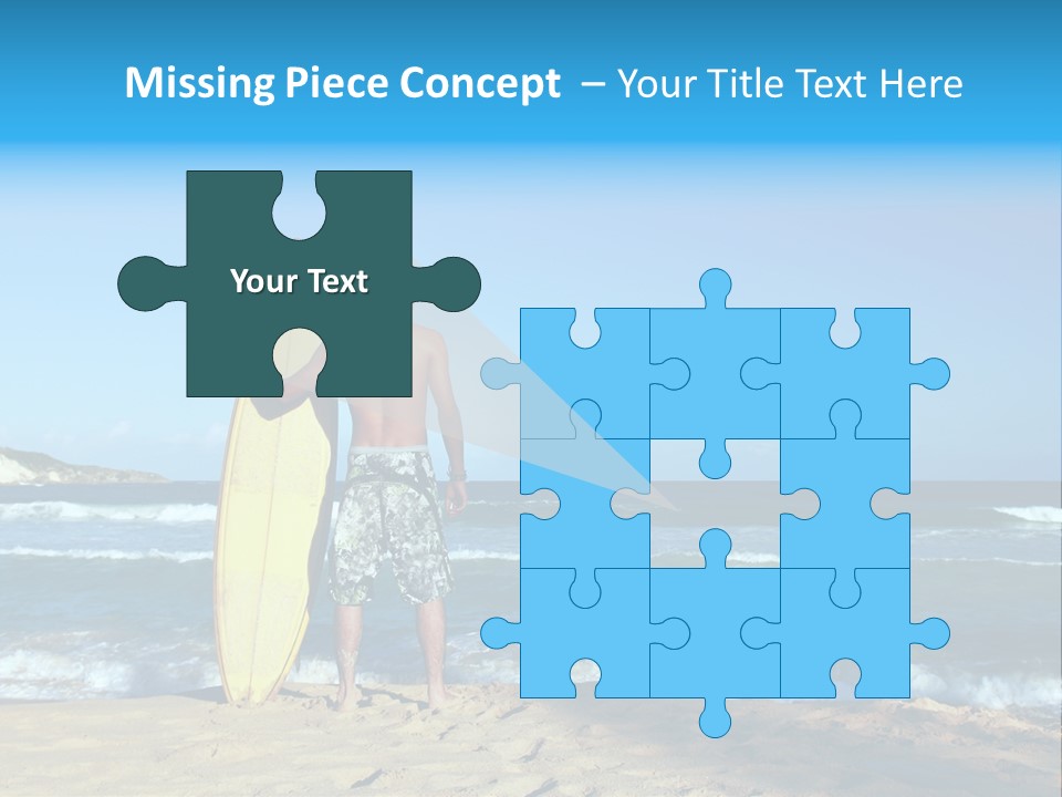 Sun Summer Tan PowerPoint Template