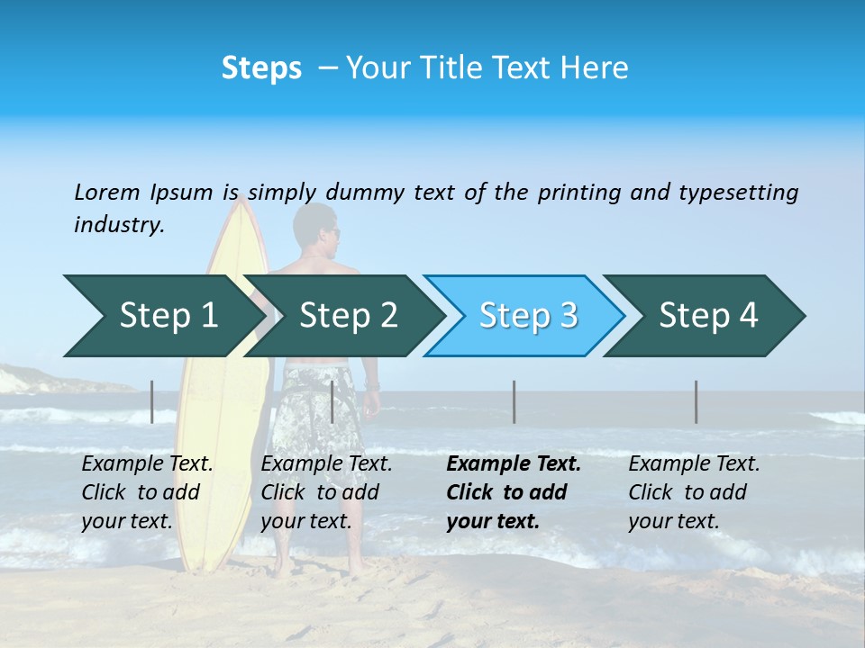 Sun Summer Tan PowerPoint Template