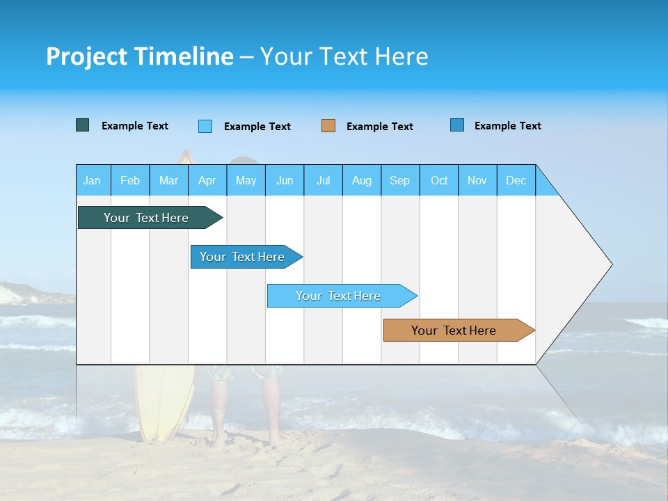 Sun Summer Tan PowerPoint Template