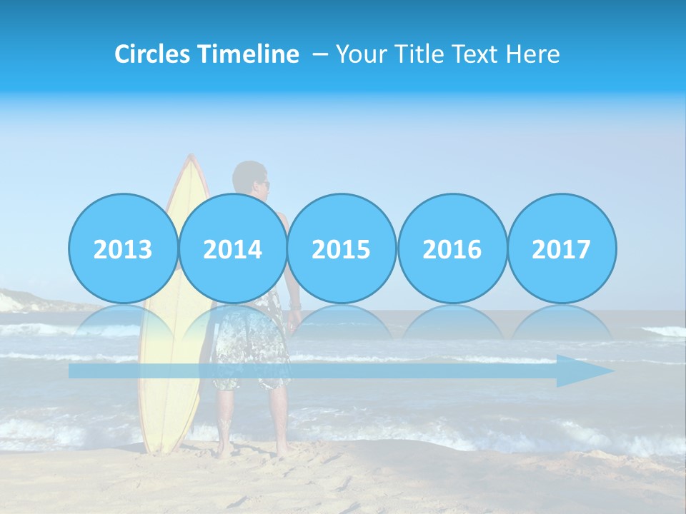 Sun Summer Tan PowerPoint Template