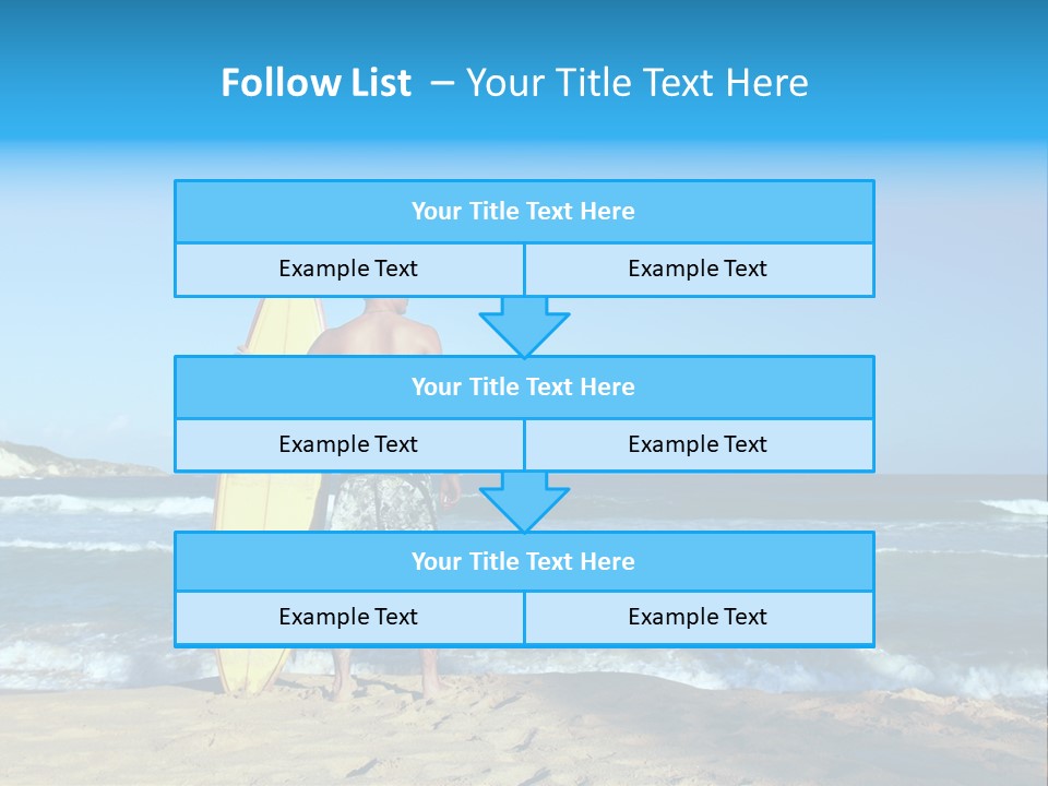 Sun Summer Tan PowerPoint Template