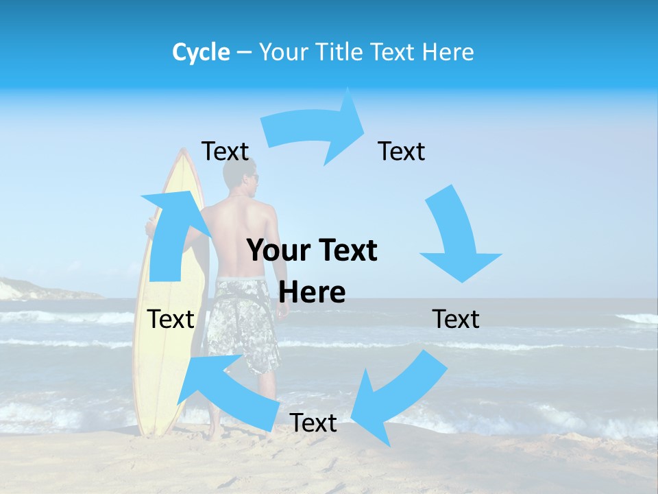 Sun Summer Tan PowerPoint Template