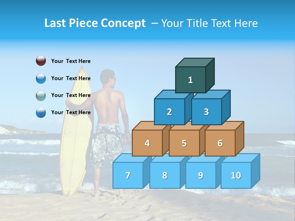 Sun Summer Tan PowerPoint Template