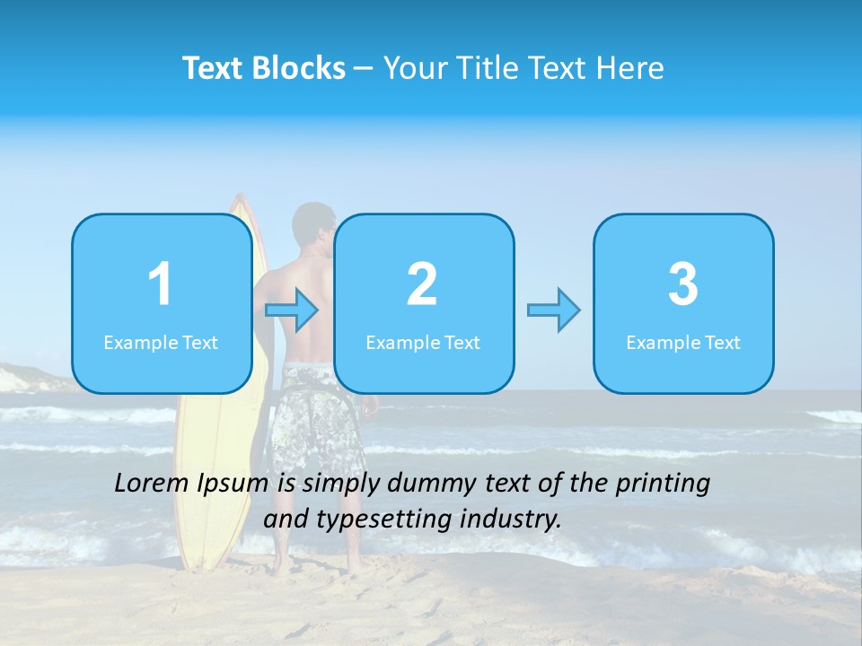 Sun Summer Tan PowerPoint Template