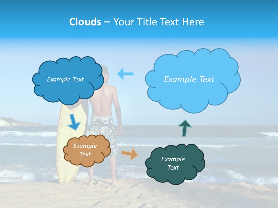 Sun Summer Tan PowerPoint Template