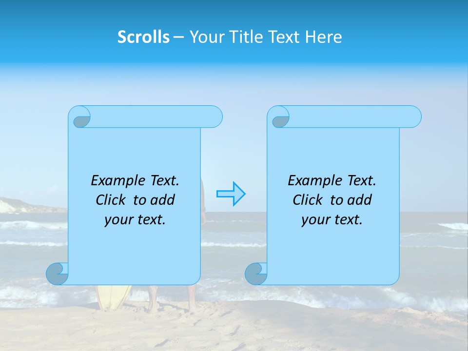 Sun Summer Tan PowerPoint Template