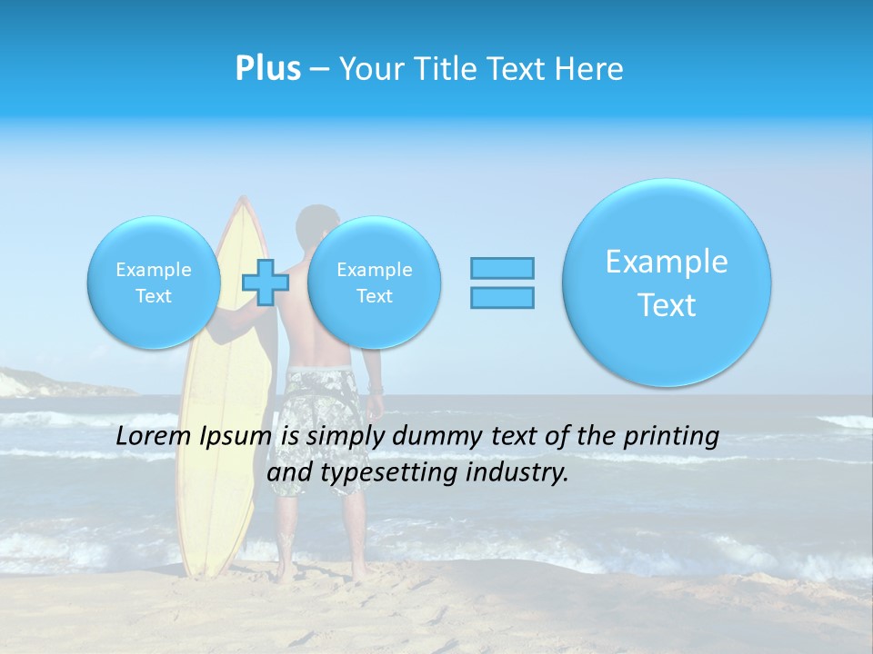Sun Summer Tan PowerPoint Template