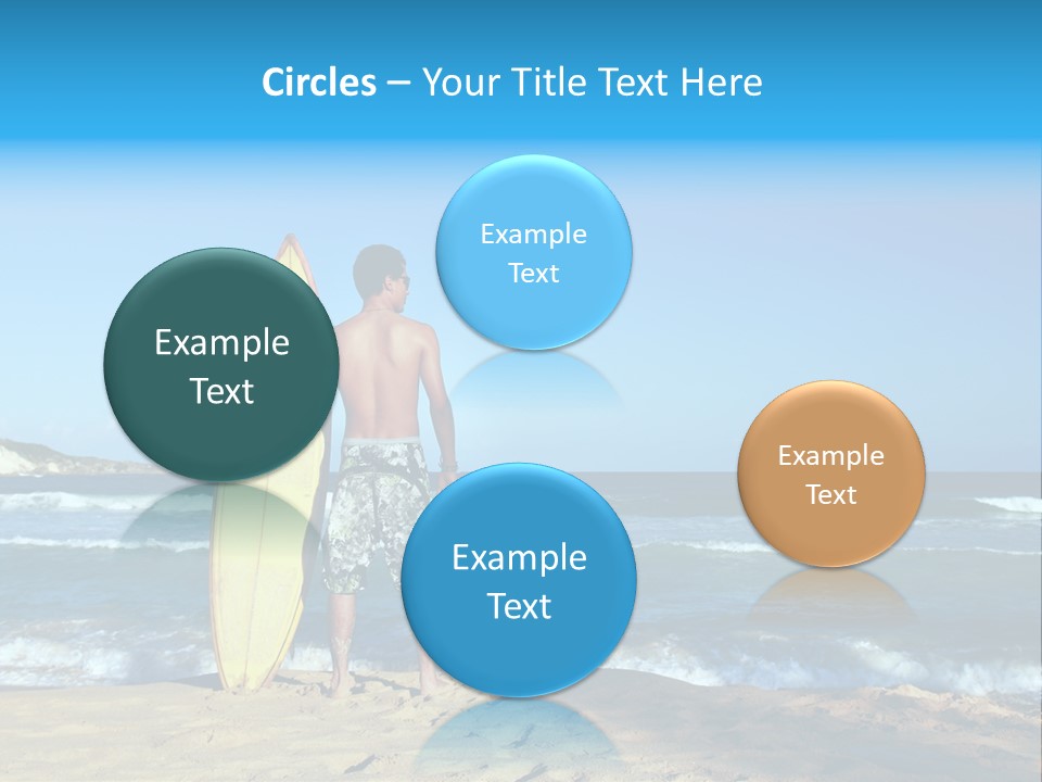 Sun Summer Tan PowerPoint Template