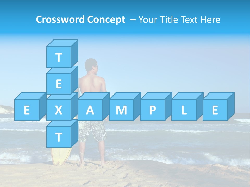 Sun Summer Tan PowerPoint Template