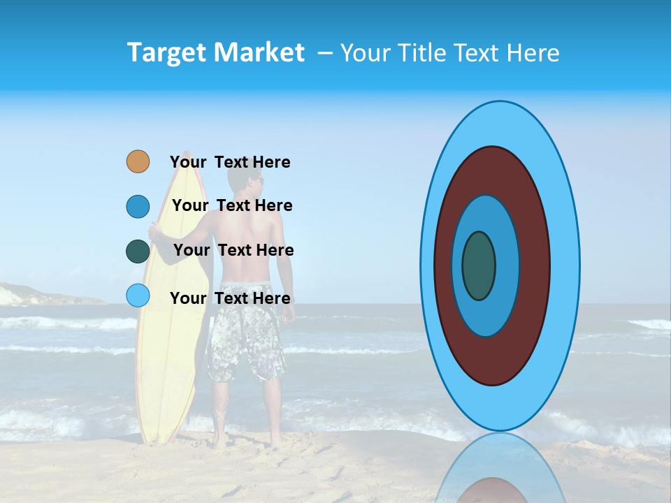 Sun Summer Tan PowerPoint Template