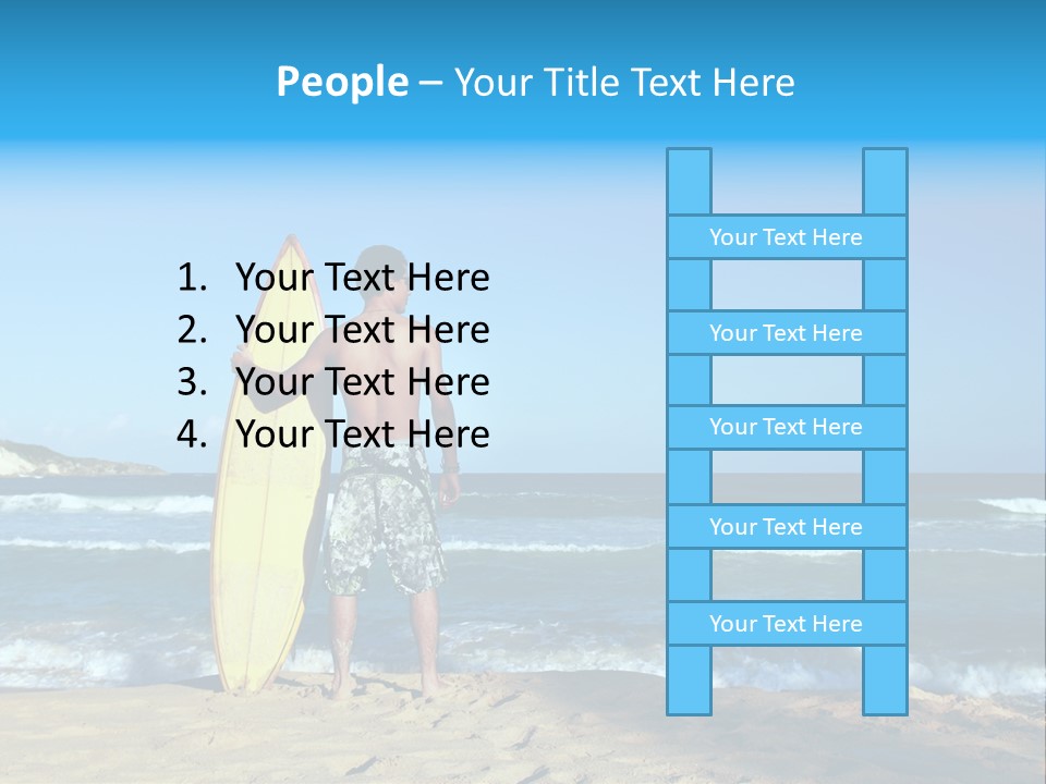 Sun Summer Tan PowerPoint Template