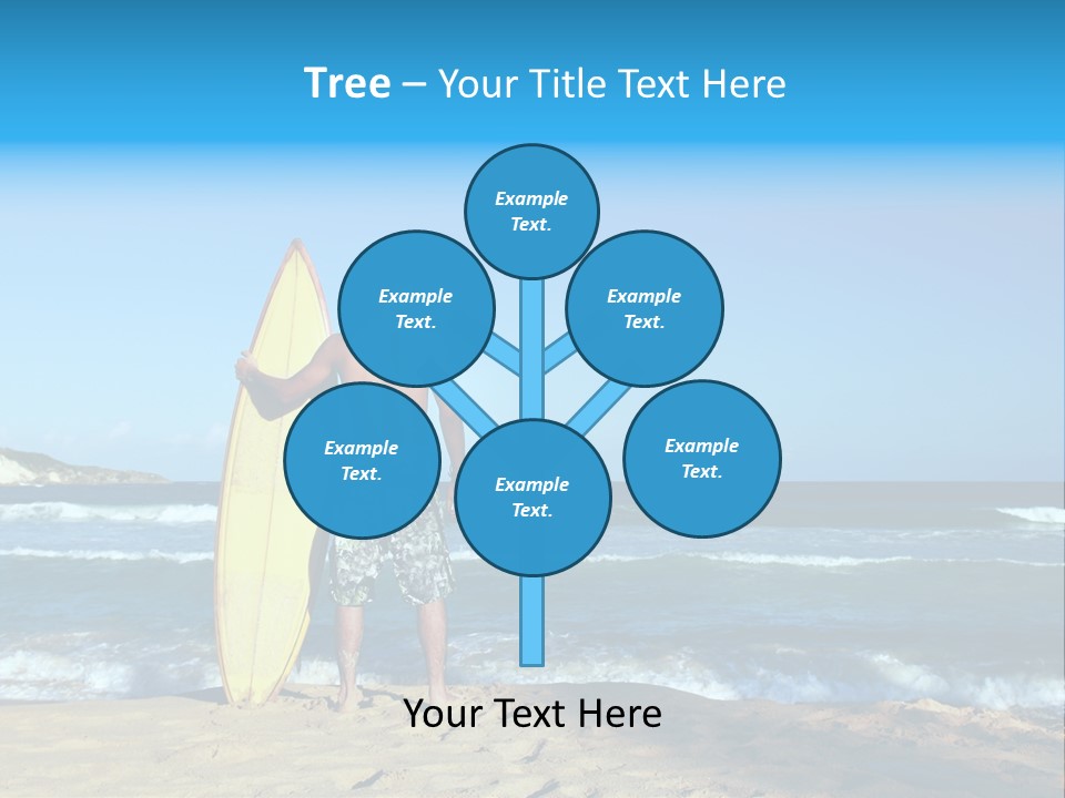 Sun Summer Tan PowerPoint Template