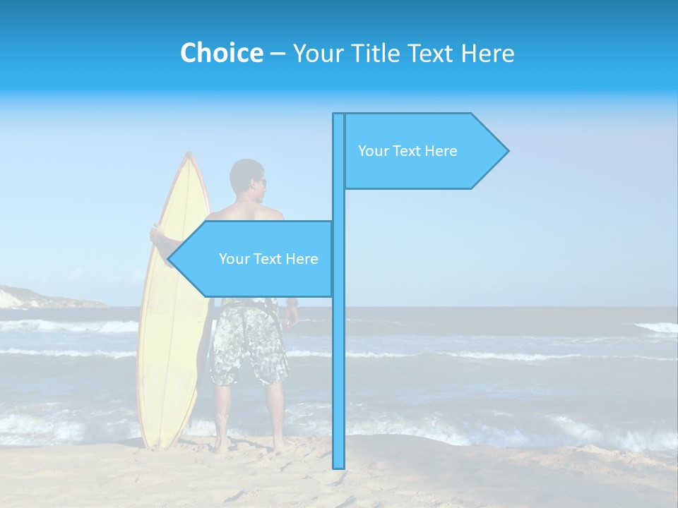 Sun Summer Tan PowerPoint Template