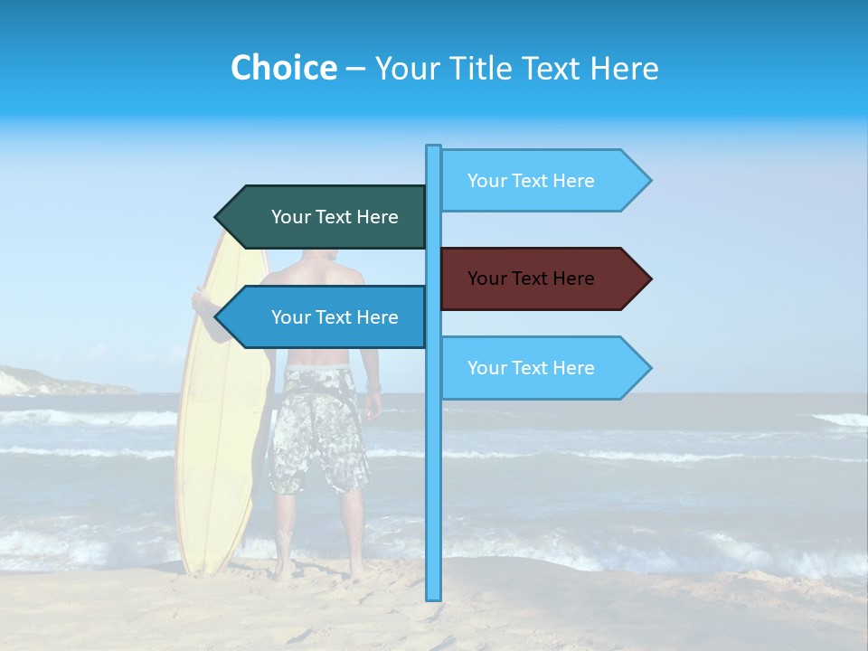 Sun Summer Tan PowerPoint Template