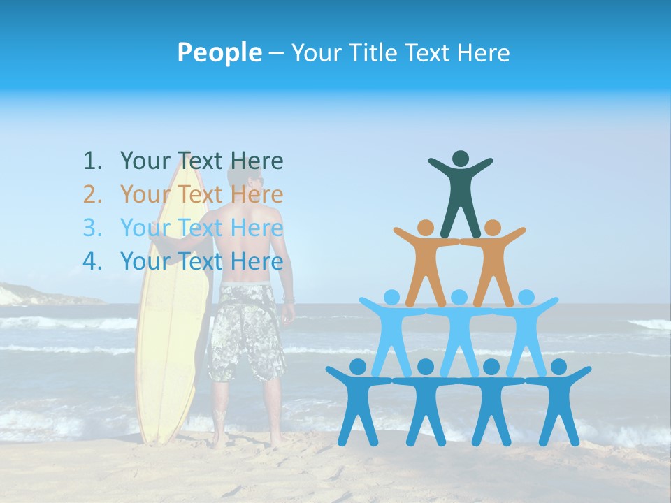 Sun Summer Tan PowerPoint Template