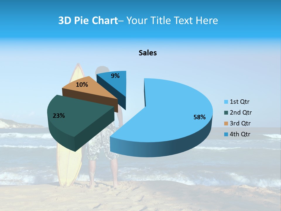 Sun Summer Tan PowerPoint Template