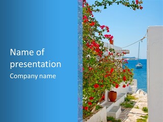 Greek House Style PowerPoint Template