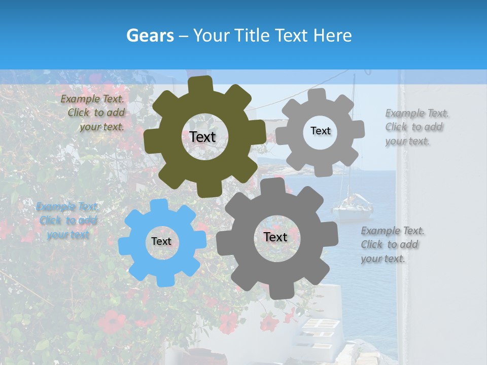 Greek House Style PowerPoint Template