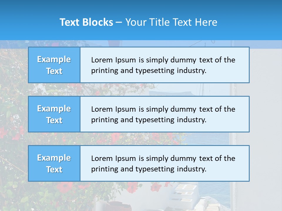 Greek House Style PowerPoint Template