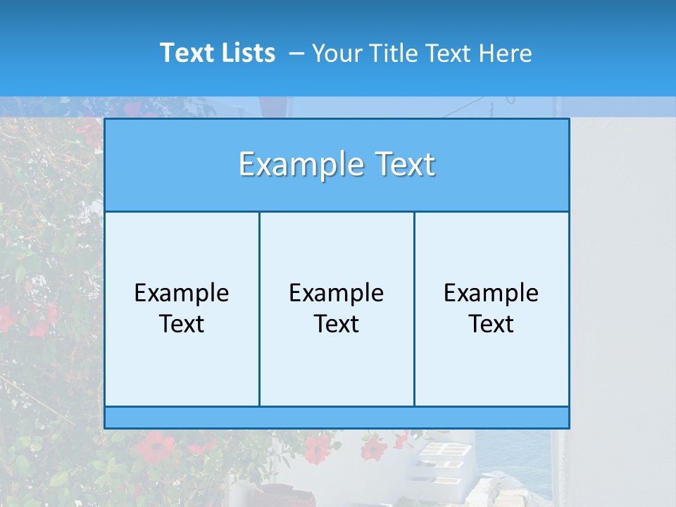 Greek House Style PowerPoint Template