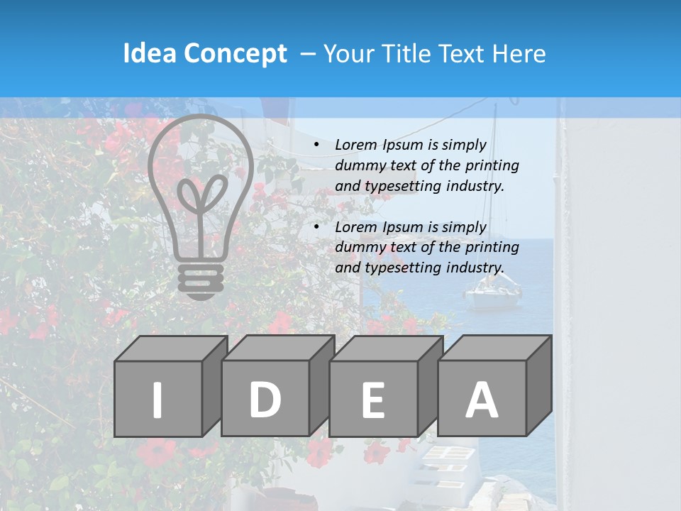 Greek House Style PowerPoint Template