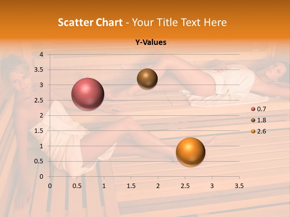 Caucasian Wellness Heat PowerPoint Template