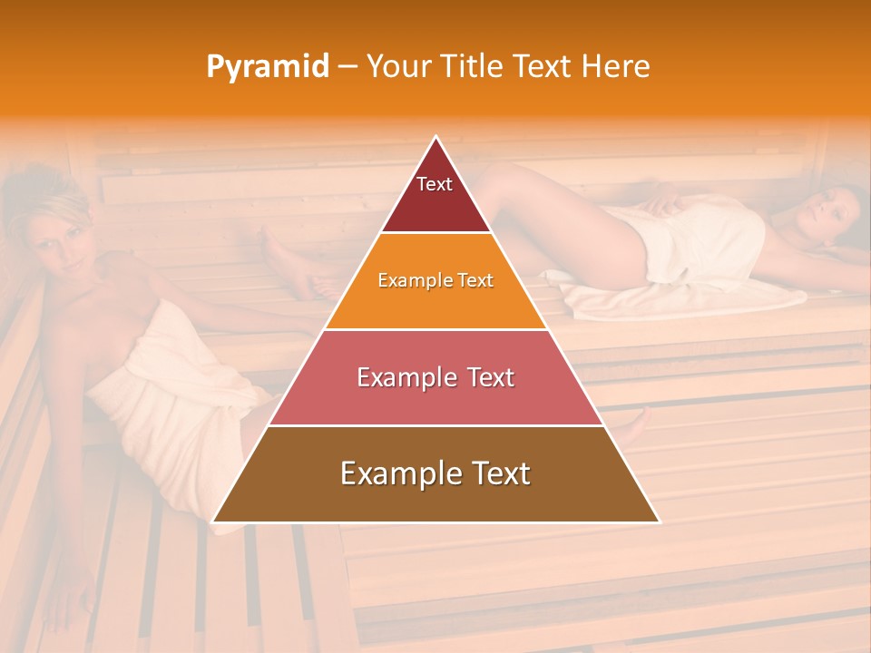 Caucasian Wellness Heat PowerPoint Template