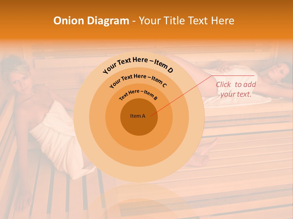 Caucasian Wellness Heat PowerPoint Template