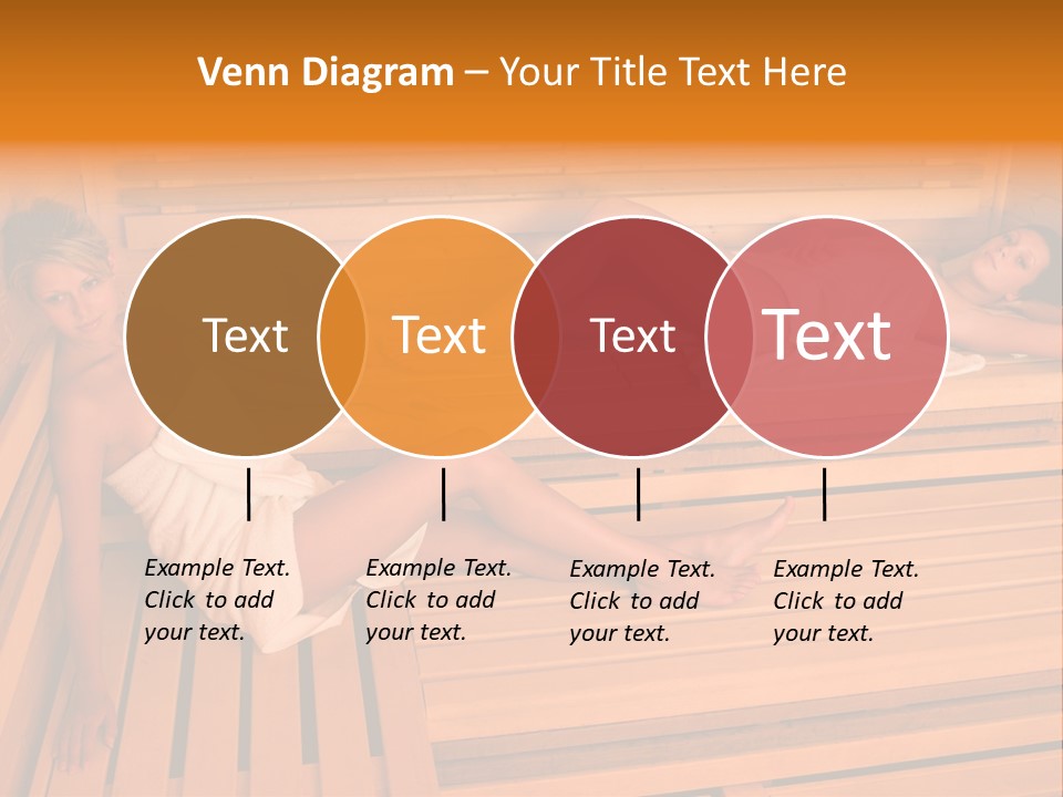 Caucasian Wellness Heat PowerPoint Template