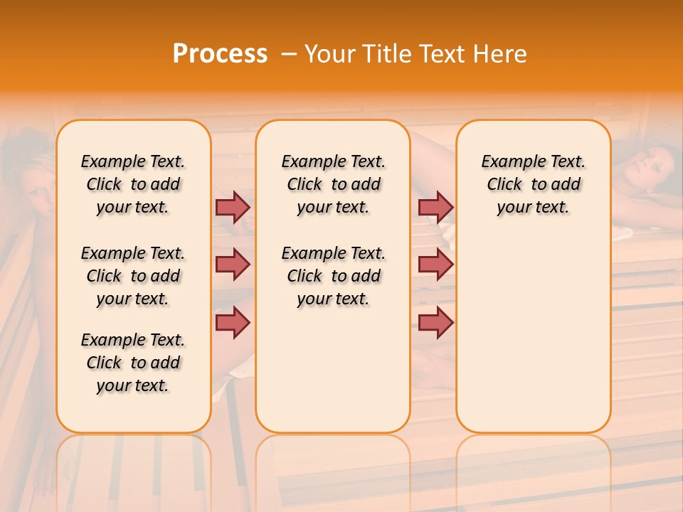 Caucasian Wellness Heat PowerPoint Template