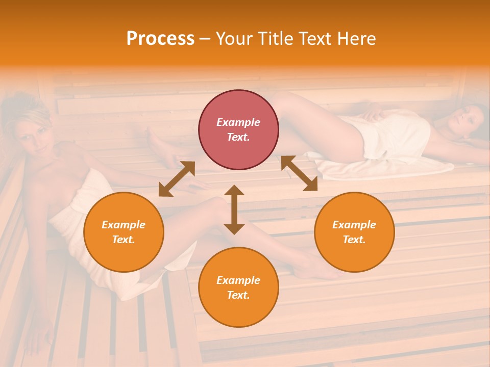 Caucasian Wellness Heat PowerPoint Template