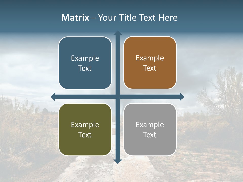 Environment Land Danger PowerPoint Template