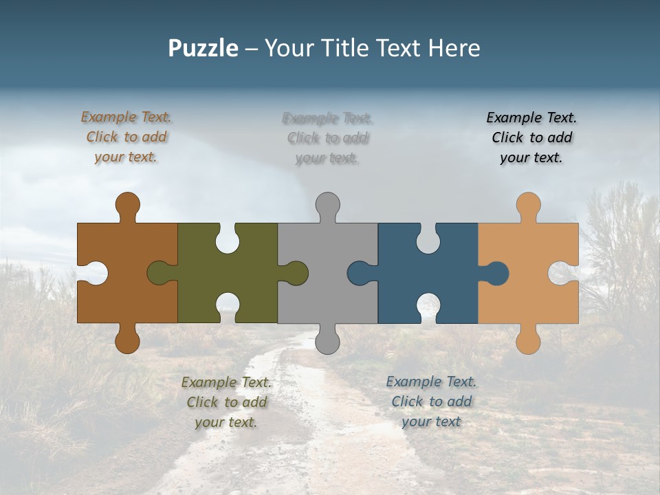 Environment Land Danger PowerPoint Template