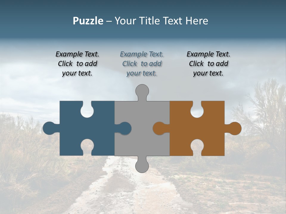 Environment Land Danger PowerPoint Template