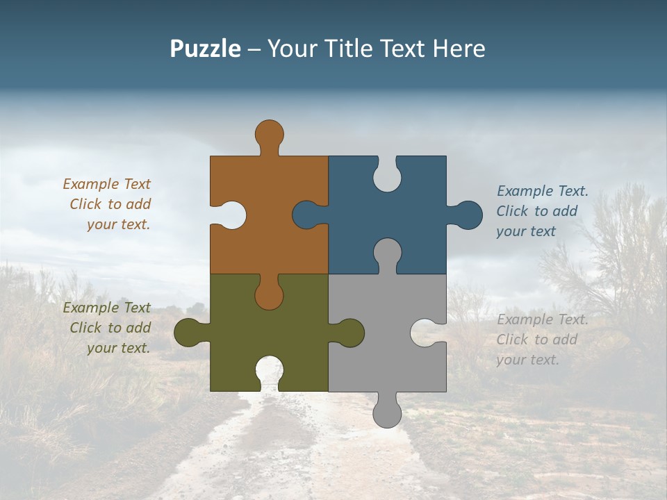 Environment Land Danger PowerPoint Template