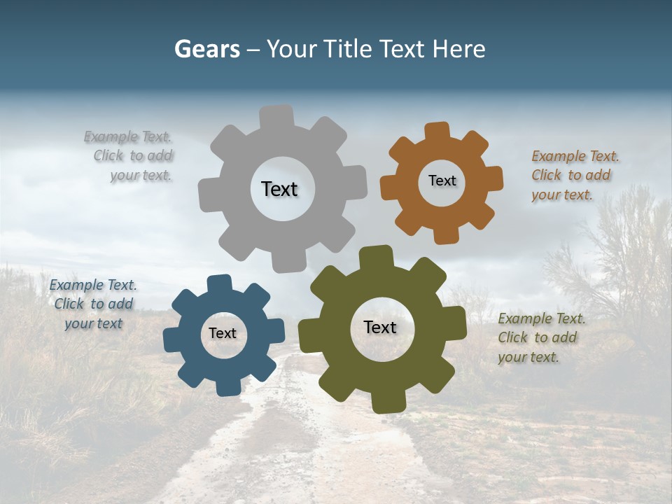 Environment Land Danger PowerPoint Template