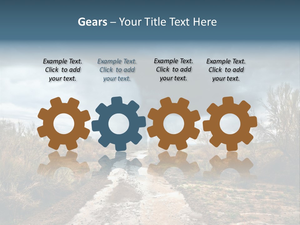 Environment Land Danger PowerPoint Template