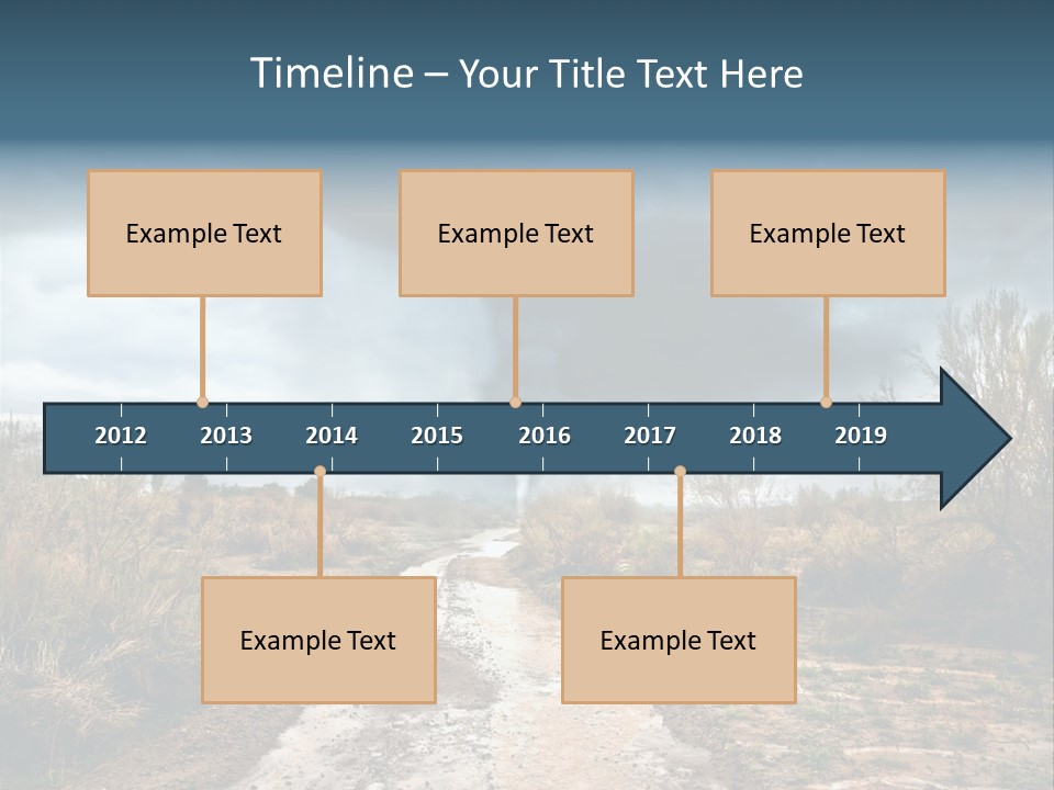 Environment Land Danger PowerPoint Template