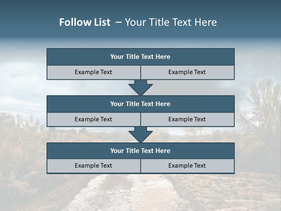Environment Land Danger PowerPoint Template