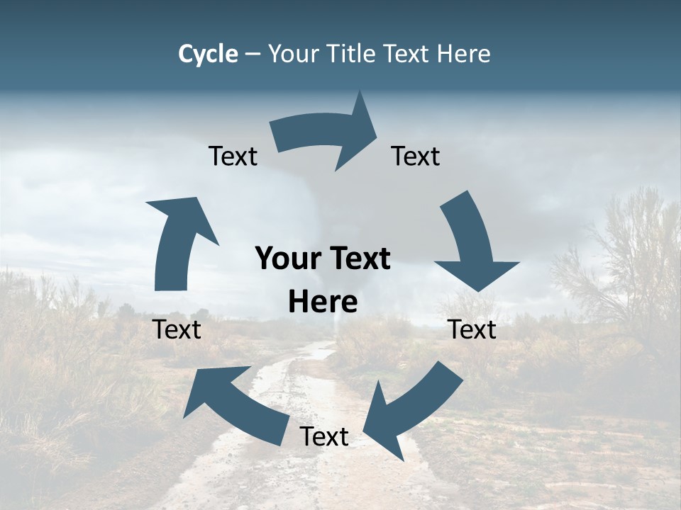 Environment Land Danger PowerPoint Template