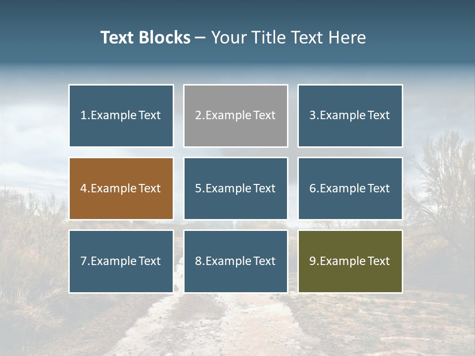 Environment Land Danger PowerPoint Template