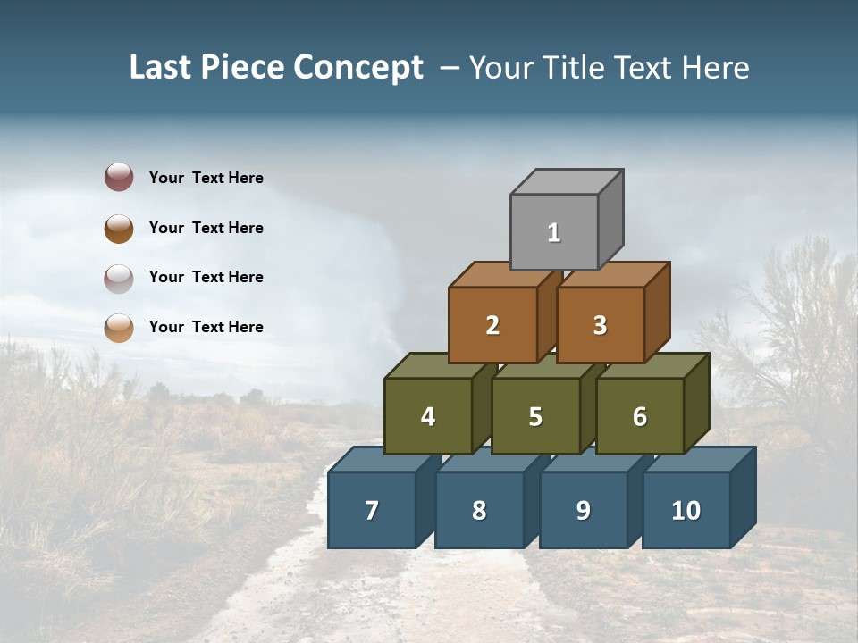Environment Land Danger PowerPoint Template