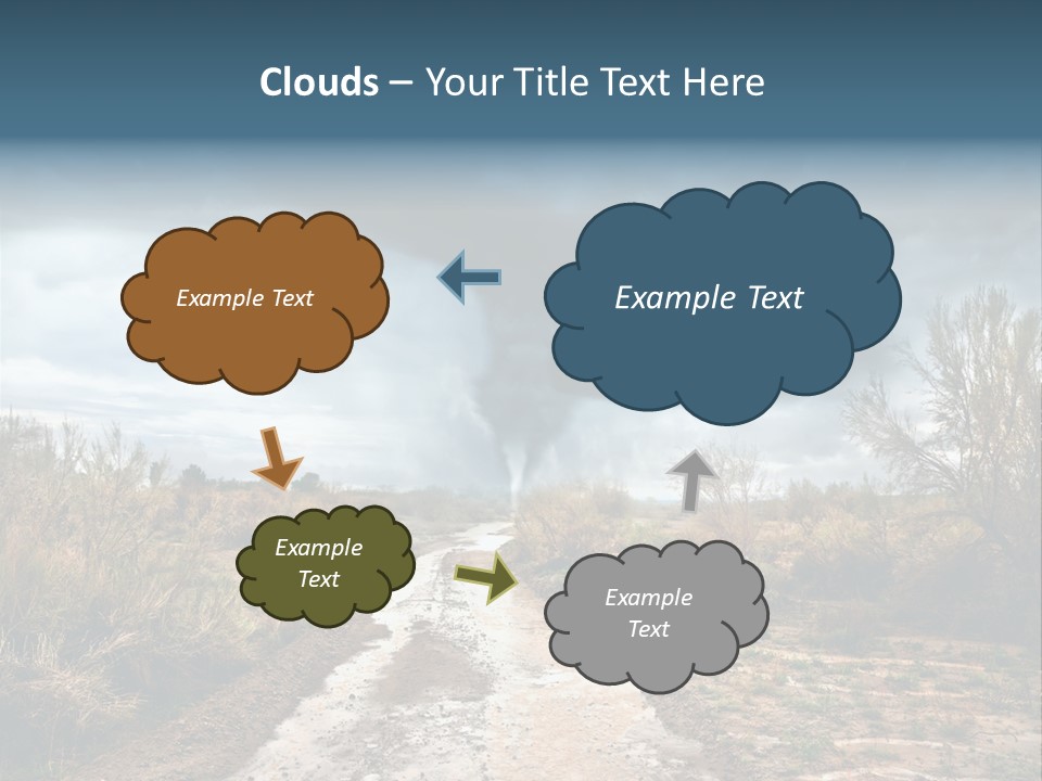 Environment Land Danger PowerPoint Template