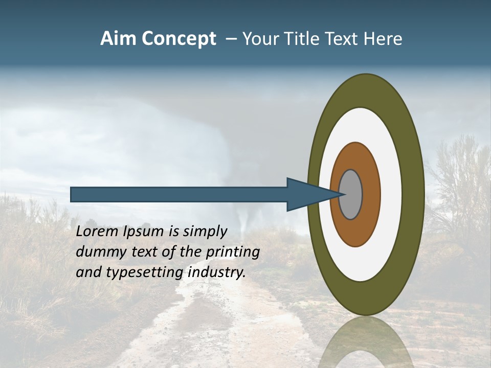 Environment Land Danger PowerPoint Template