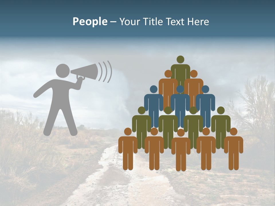 Environment Land Danger PowerPoint Template