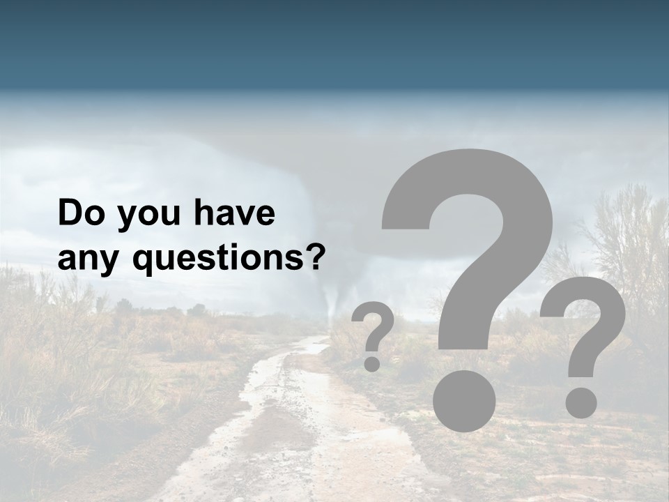 Environment Land Danger PowerPoint Template