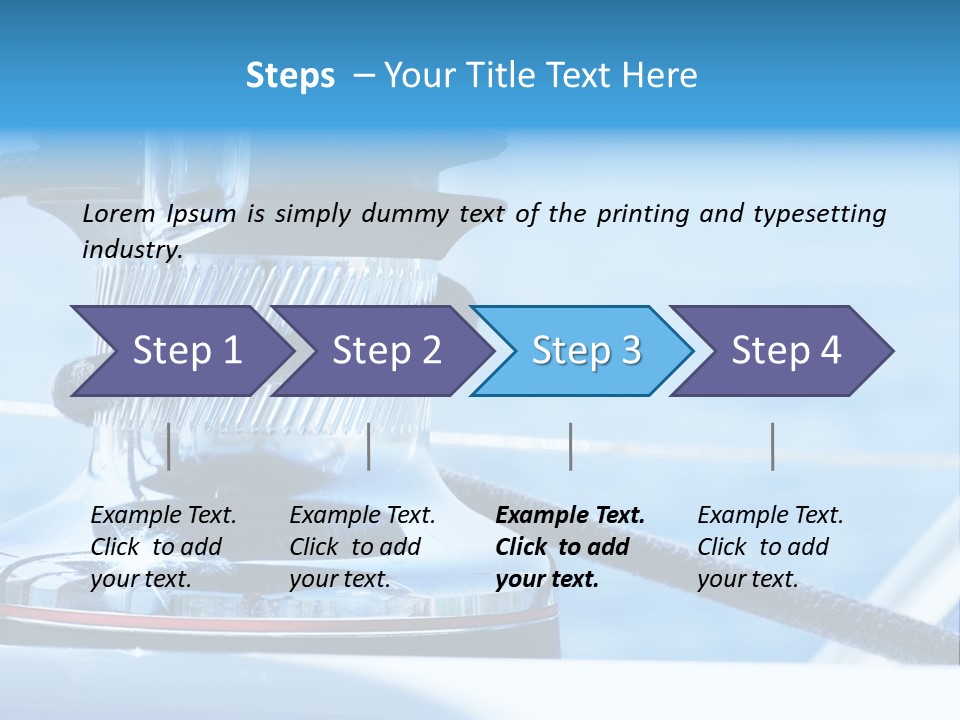 Sea Close Cord PowerPoint Template