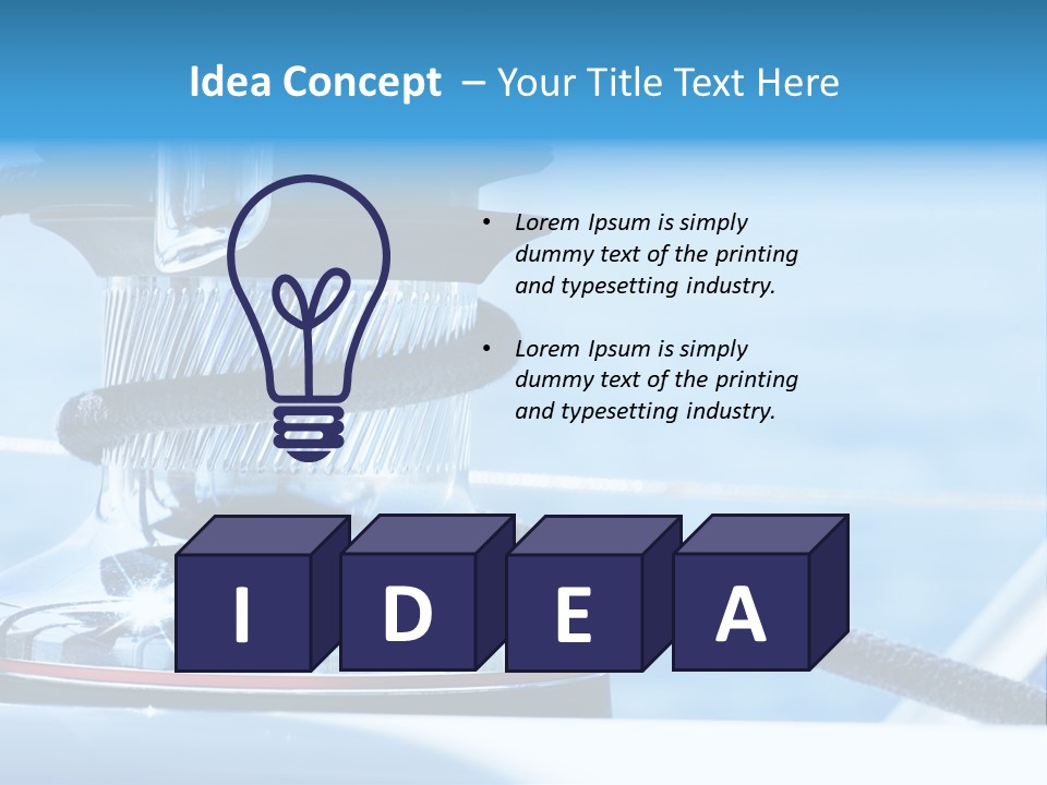 Sea Close Cord PowerPoint Template