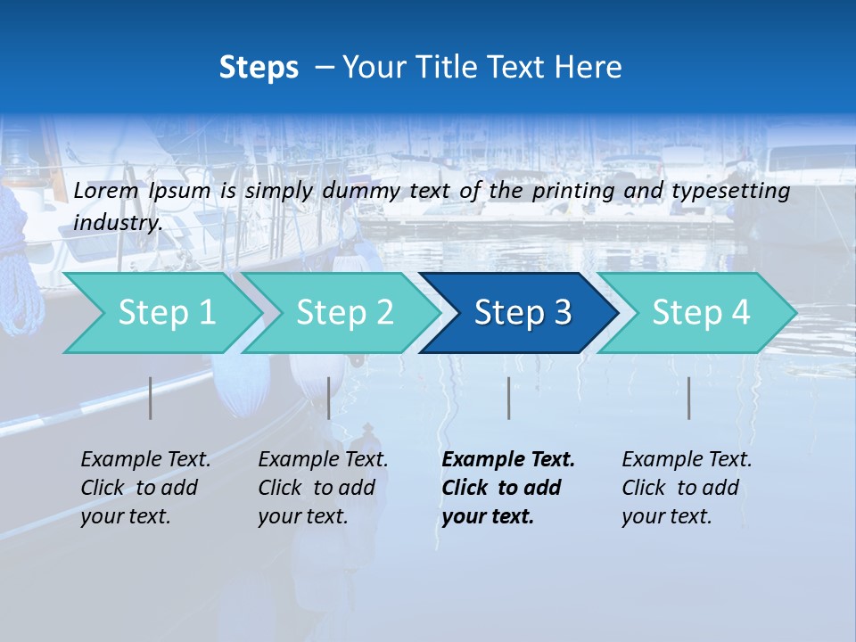 Rigging Mast Yachting PowerPoint Template