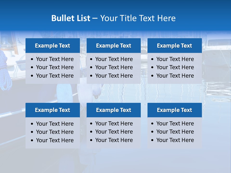 Rigging Mast Yachting PowerPoint Template